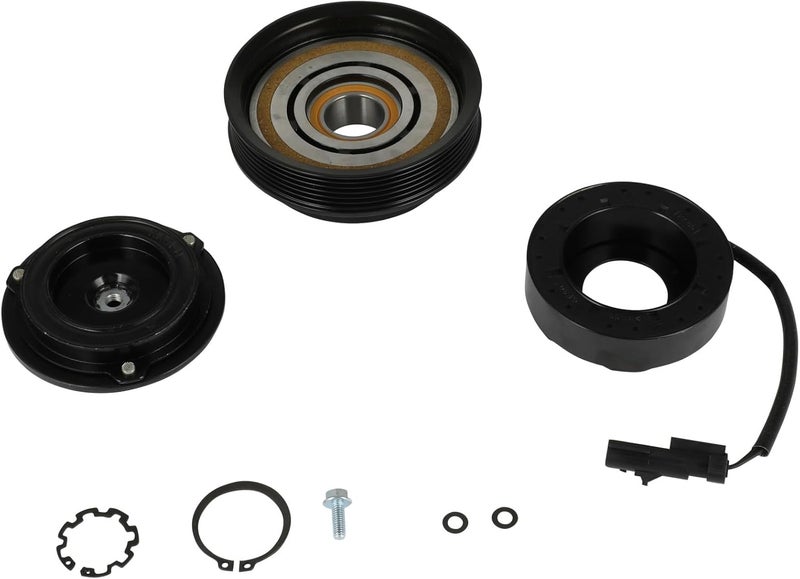 ECCPP A/C Compressor Clutch Fit for Jeep Grand for Cherokee 4.0L 2000-2006 Fit for Jeep TJ 4.0L 1999 2000 2001 2002 2003 2004 AC Clutch Kit - Image 1